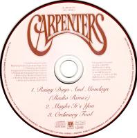 Carpenters: Rainy Days and Mondays Britain CD-R