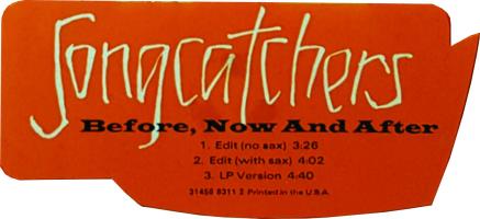 Songcatchers: Before, Now and After CD single sticker