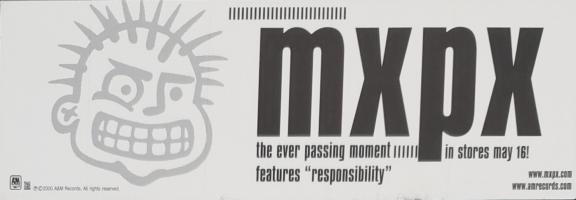 MxPx: The Ever Passing Moment US sticker