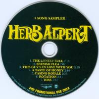 Herb Alpert: 7 Song Sampler US promo CD single