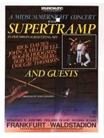 Supertramp 1983 Germany concert poster