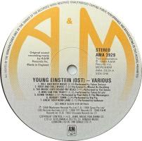 Soundtrack: Young Einstein Britain vinyl album