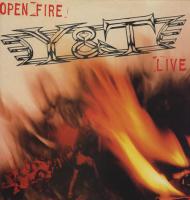 Y&T: Open Fire Britain vinyl album