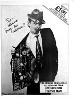 Joe Jackson: I'm the Man Britain ad