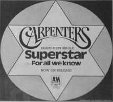 Carpenters: Superstar Britain ad