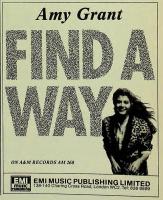 Amy Grant: Find a Way Britain ad