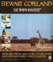 Stewart Copeland: The Rhythmatist Britain US promo video poster