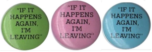 UB40: If It Happens Again promotional pins