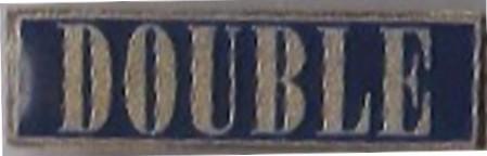 Double promotional pin