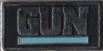 Gun promotional pin