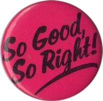 Brenda Russell: So Good, So Right promotional pin