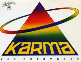 Karma US promotional sticker