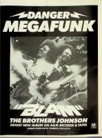 Brothers Johnson: Blam! Britain album ad