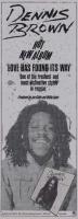 Dennis Brown: Love Has Found It's Way Britain album ad