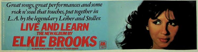 Elkie Brooks: Live and Learn Britain album ad