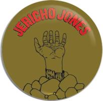 Jericho Jones: Junkies, Monkeys and Donkeys Britain promotional pin