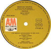Herb Alpert & the Tijuana Brass: Mexican Shuffle Austria vinyl album