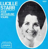 Lucille Starr: Jolie Jacqueline Belgium 7-inch
