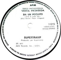 Supertramp: Give a Little Bit Chile 7-inch