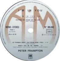 Peter Frampton: I’m In You France vinyl album