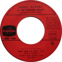 Herb Alpert & the Tijuana Brass: What Now My Love France 7-inch EP