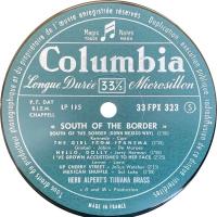 Herb Alpert & the Tijuana Brass: South Of the Border France vinyl album