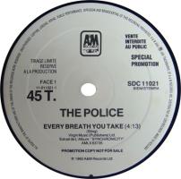 Police: Every Breath You Take France promo 12-inch