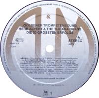 Herb Alpert & the Tijuana Brass: Goldener Trompetensound Germany vinyl album