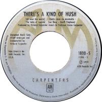 Carpenters: There’s a Kind Of Hush Guatemala 7-inch