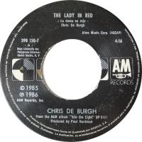 Chris DeBurgh: The Lady In Red Guatemala 7-inch
