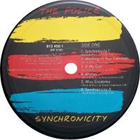 Police: Synchronicity Hong Kong vinyl album
