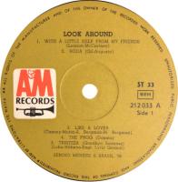 Sergio Mendes & Brasil ‘66: Look Around Israel vinyl album