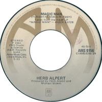 Herb Alpert: Magic Man Italy 7-inch