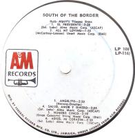 Herb Alpert & the Tijuana Brass: South Of the Border Jamaica vinyl album