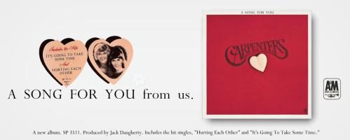 Carpenters: A Song For You US ad 