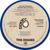 Dickies: The Incredible Shrinking Dickies Britain vinyl album