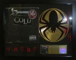 Cold: Year Of the Spider RIAA platinum album