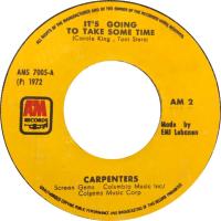 Carpenters: It’s Going to Take Some Time Lebanon 7-inch