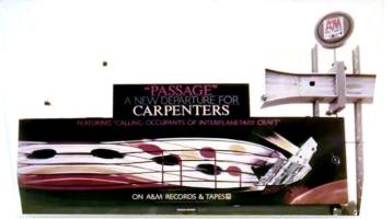 Carpenters: Passage Los Angeles billboard