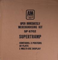 Supertramp: Paris US merchandise kit shipping box