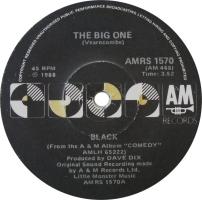 Black: The Big One South Africa 7-inch
