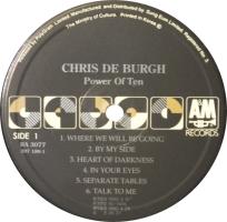 Chris DeBurgh: Power Of Ten South Korea vinyl album
