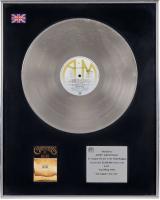 Carpenters: The Singles 1974-1978 Britain platinum album