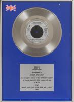 Janet Jackson: What Have You Done For Me Lately BPI platinum single