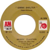 Merry Clayton: Gimme Shelter Venezuela 7-inch