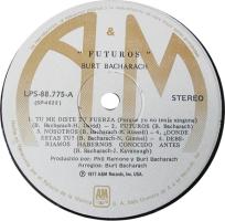 Burt Bacharach: Futures Venezuela vinyl album