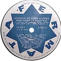 Herb Alpert & the Tijuana Brass: Sounds Like… Venezuela vinyl album