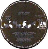 Chris DeBurgh: Into the Light Yugoslavia vinyl album