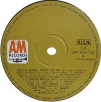 Various Artists: A Taste Of A&M Records Yugoslavia vinyl album