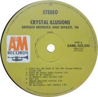Sergio Mendes & Brasil ‘66: Crystal Illusions Australia vinyl album